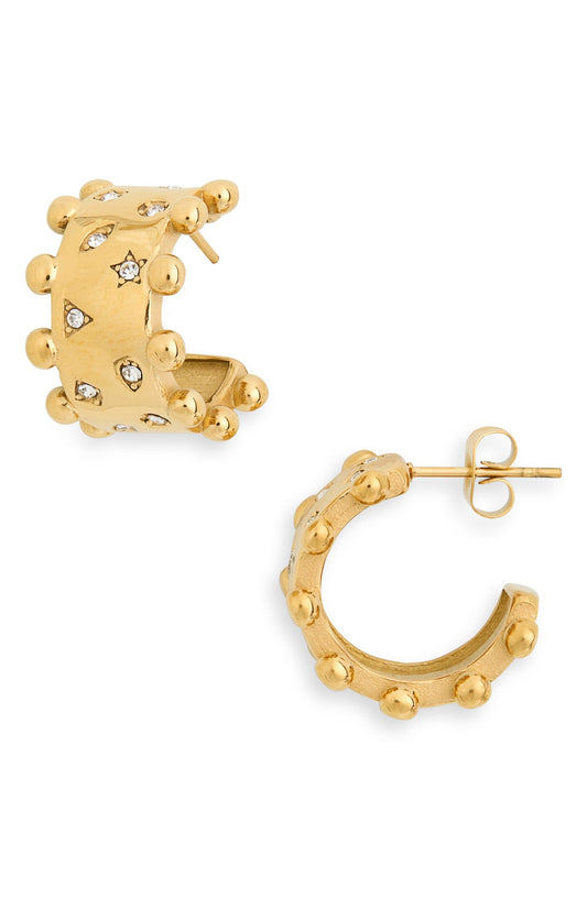 Embellished Mini Cuff Earrings-0