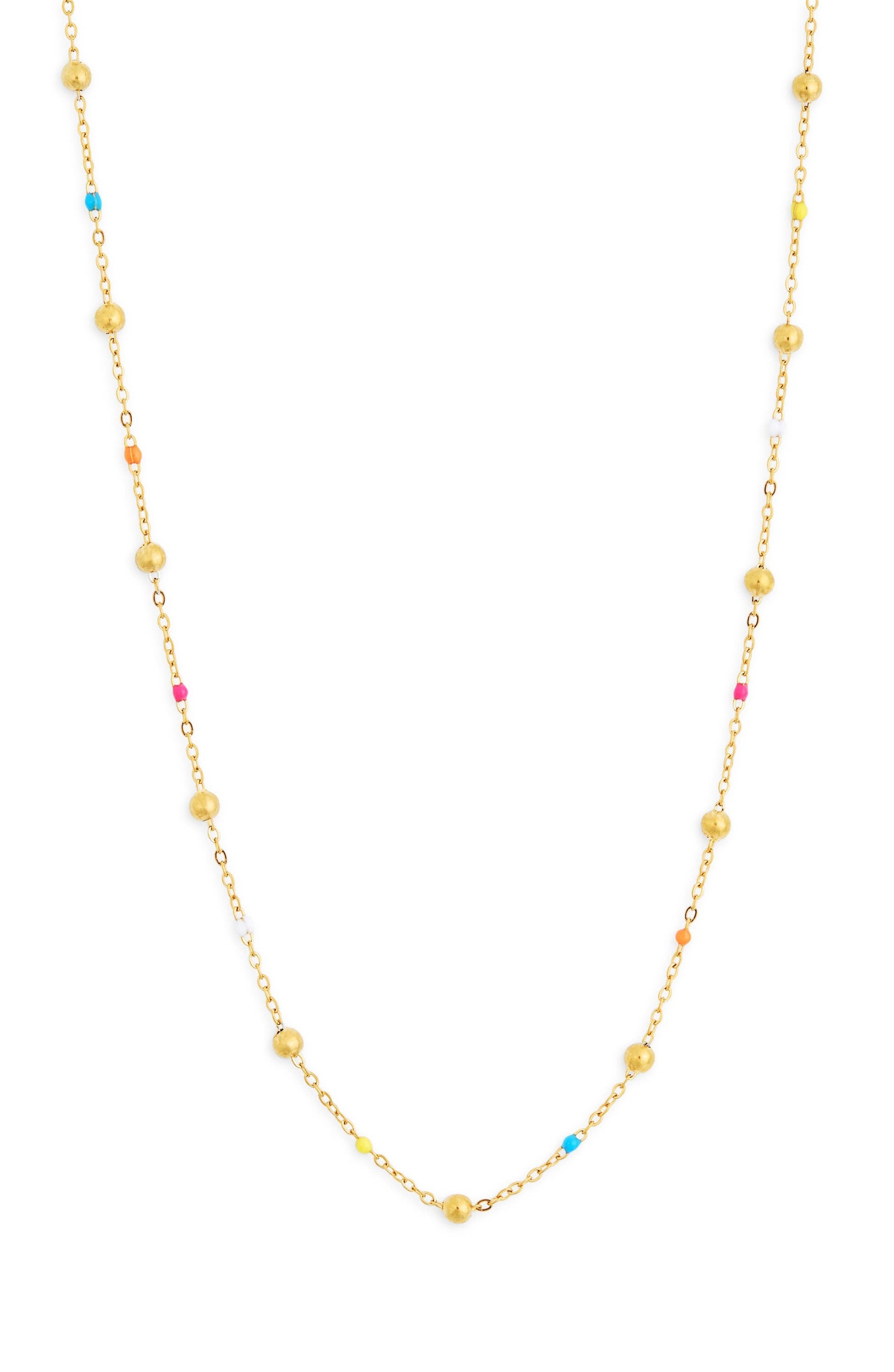 Tiny Gem Delicate Necklace-0