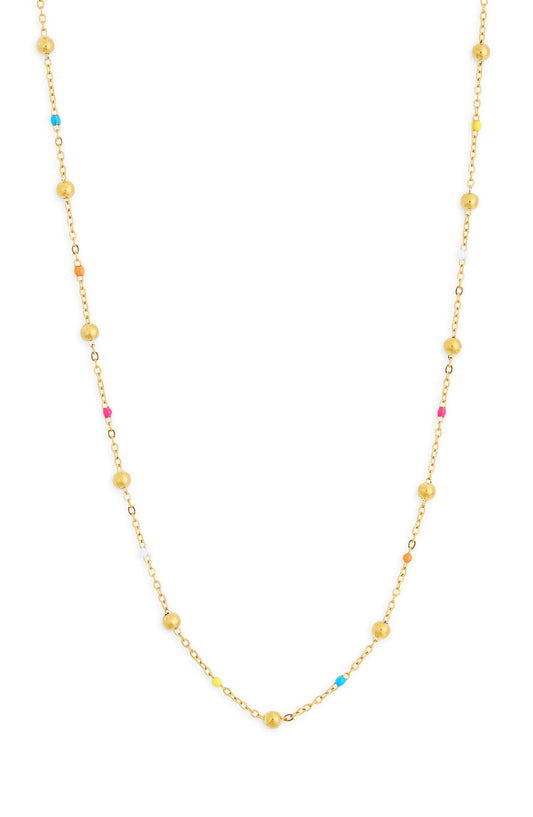 Tiny Gem Delicate Necklace-0